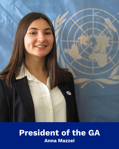 Anna Valentina Mazzei - President of the General Assembly