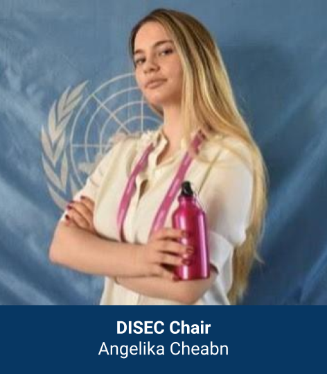 Angelika Cheabn - DISEC Chair