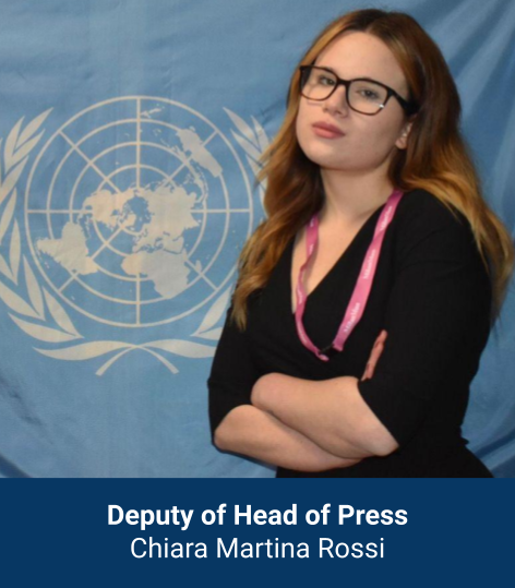 Chiara Martina Rossi - Deputy Head of Press
