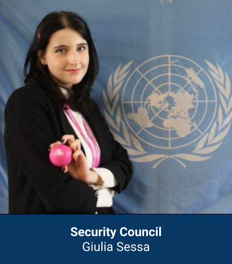 Giulia Sessa - Security Council Chair